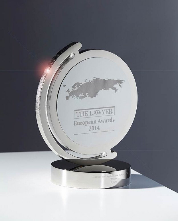 BROSETA, premio al Equipo Europeo del año en Bancario y Financiero