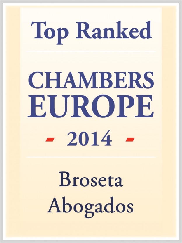 BROSETA, firma reconocida por el directorio internacional Chambers and Partners