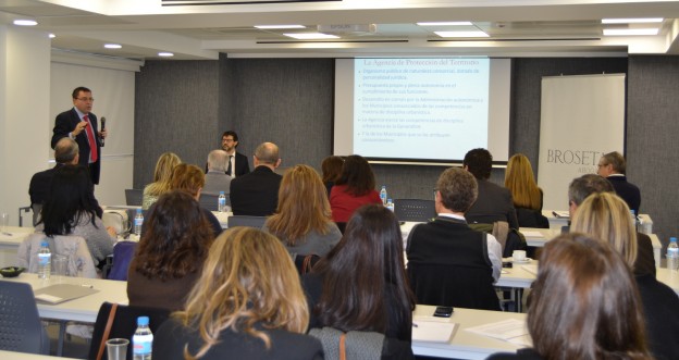 BROSETA examines key aspects of the LOTUP in the field of urban development discipline