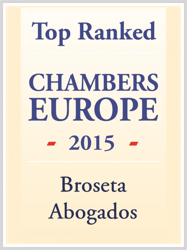BROSETA consolida y mejora su posicionamiento en el directorio Chambers and Partners