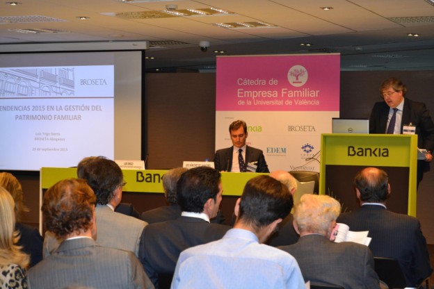BROSETA participa en una jornada sobre gestión efectiva del patrimonio en la empresa familiar