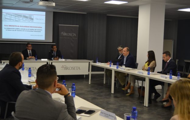 BROSETA examina la futura Ley de Turismo de la Comunidad Valenciana