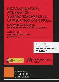 Miguel Navarro colabora en la publicación “Regularización, aclaración y armonización de la legislación concursal”