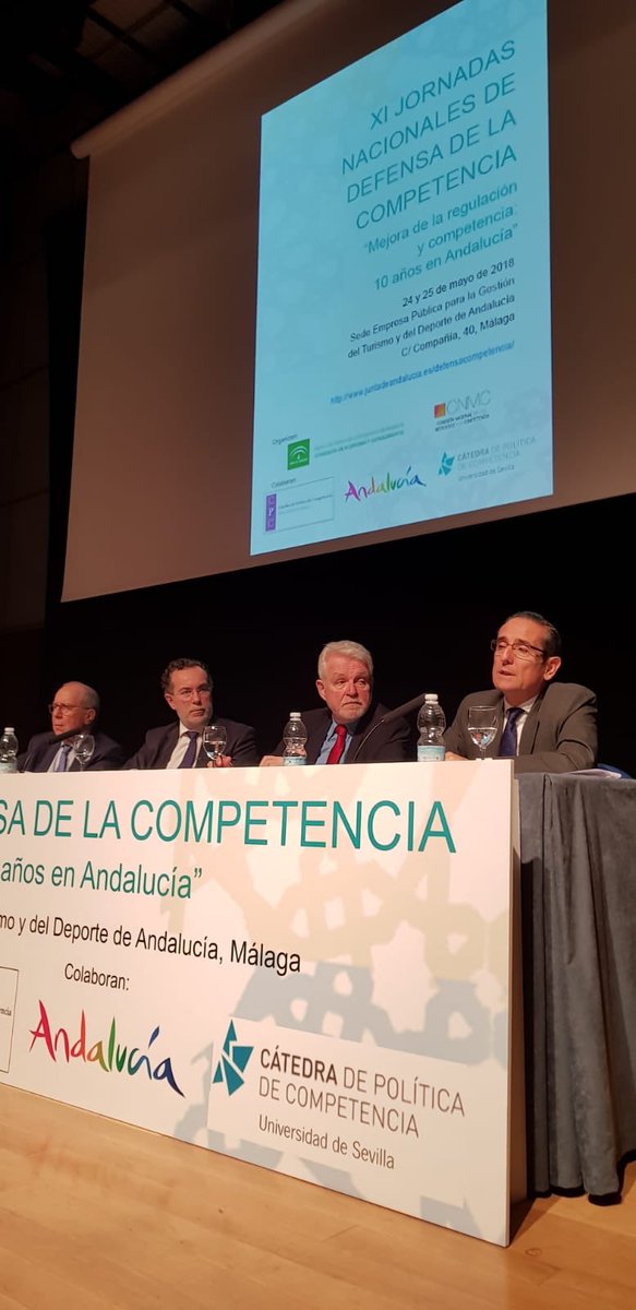 Luis Berenguer participa en las XI Jornadas Nacionales de Defensa de la Competencia celebradas en Málaga
