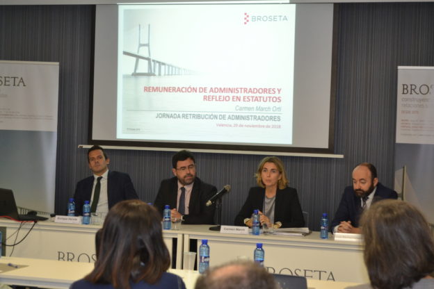 BROSETA examina las novedades en materia de retribución de administradores y directivos desde el punto de vista fiscal, laboral y mercantil