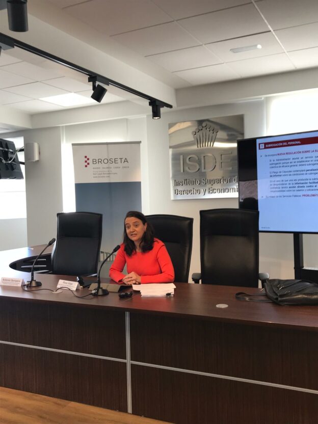 ISDE y BROSETA reflexionan sobre la subcontratación y derechos laborales