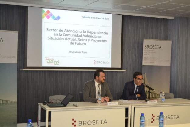 BROSETA y AERTE analizan el sector de Atención a la Dependencia  en la Comunidad Valenciana
