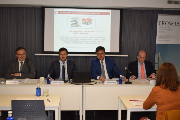 BROSETA desgrana las principales novedades de la Ley de Crédito Inmobiliario