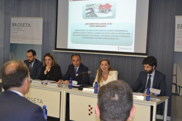 BROSETA debate sobre la nueva Ley de Crédito Inmobiliario