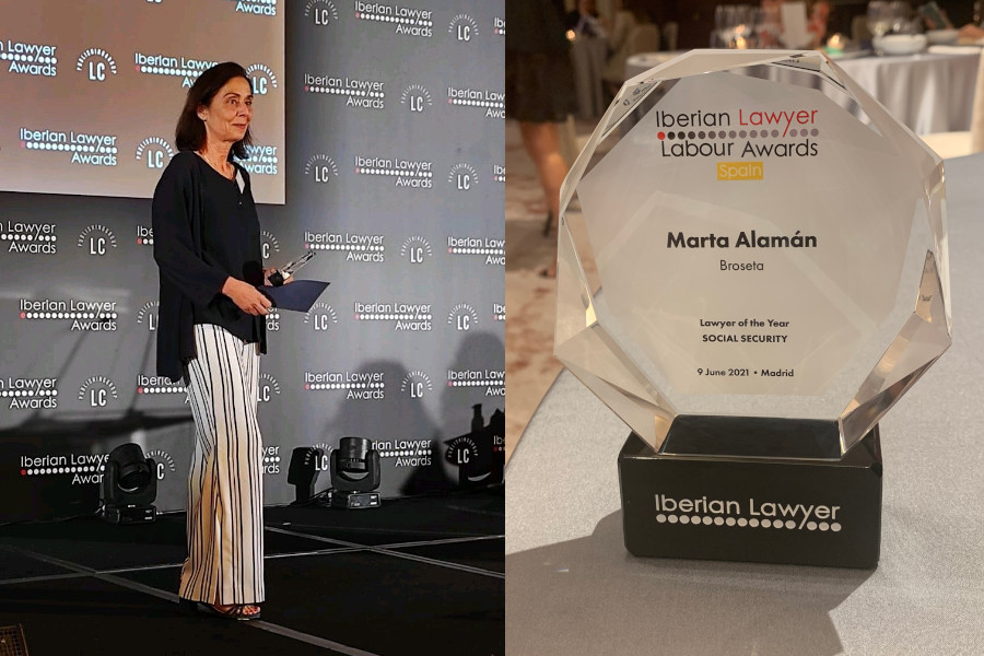 Marta Alamán, entre las mejores abogadas del año en España por Iberian Lawyer