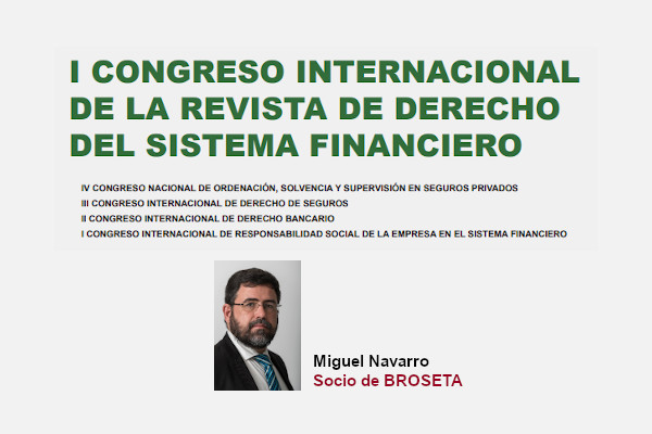 BROSETA difunde su expertise en Derecho Financiero