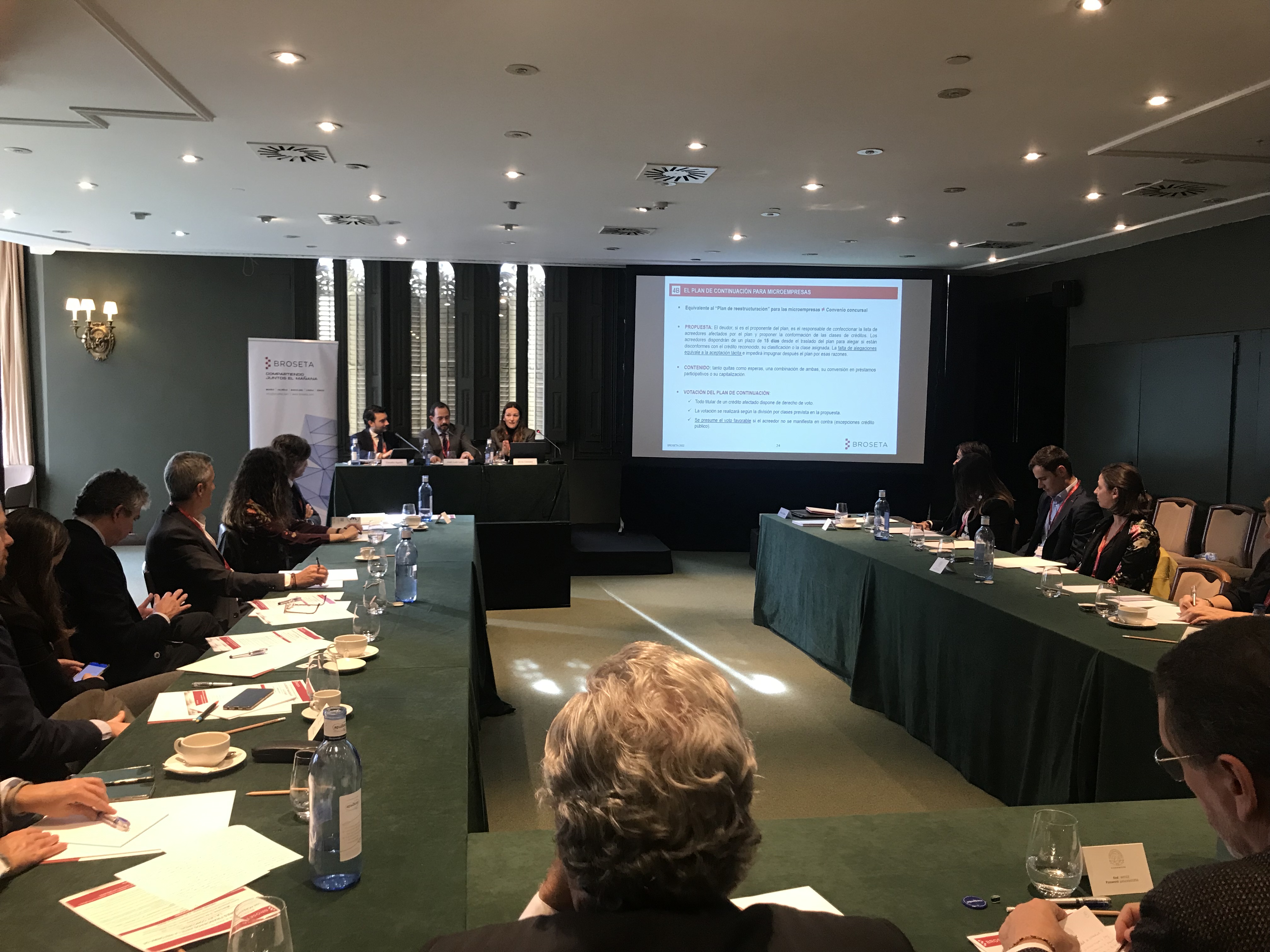 BROSETA continúa con la celebración de jornadas sobre la Reforma Concursal