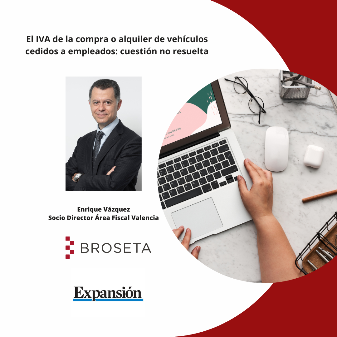 El IVA de la compra o alquiler de vehículos cedidos a empleados: cuestión no resuelta