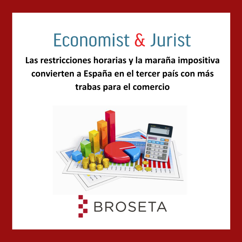 Las restricciones horarias y la maraña impositiva convierten a España en el tercer país con más trabas para el comercio