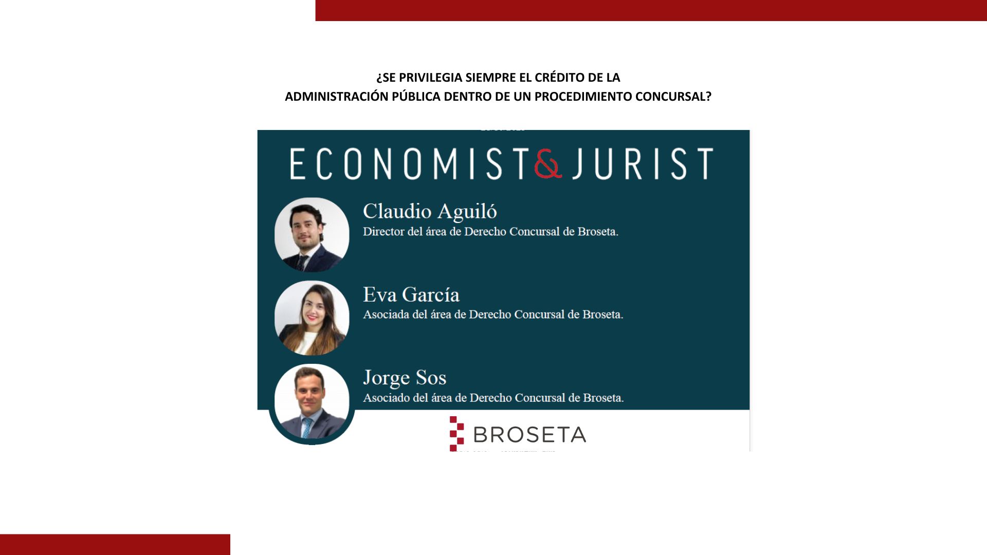 ¿Se privilegia siempre el crédito de la administración pública dentro de un procedimiento concursal?