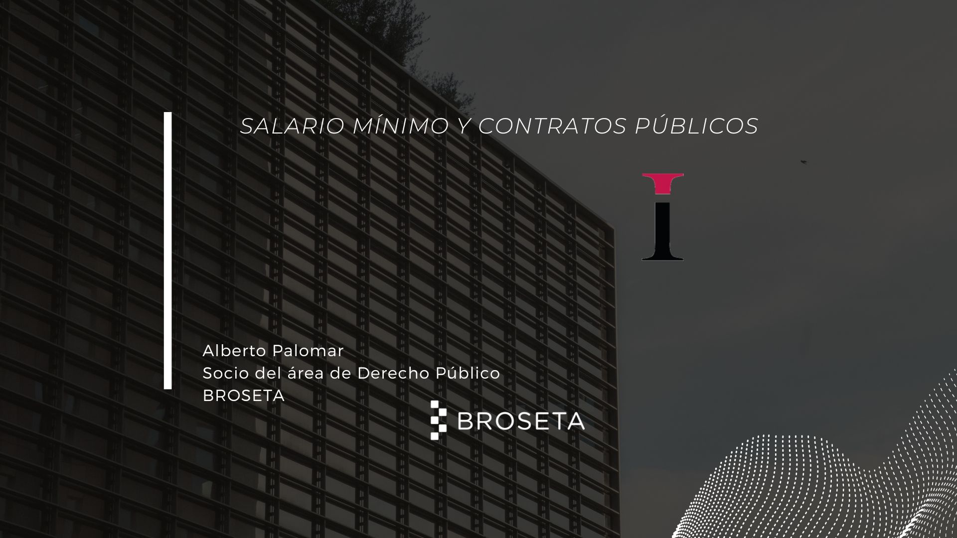 Salario mínimo y contratos públicos. La Información