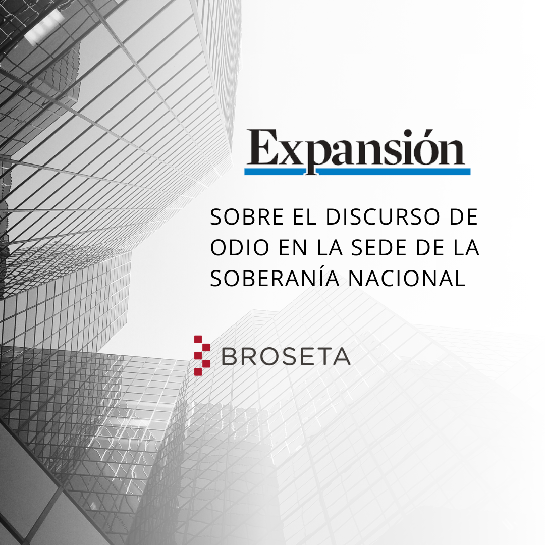 Sobre el discurso de odio en la sede de la soberanía nacional. Expansión