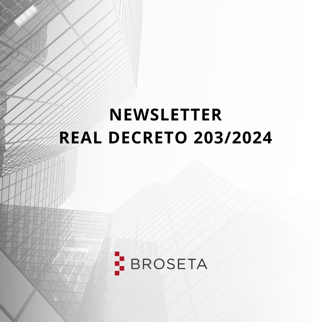 Newsletter Real Decreto 203/2024