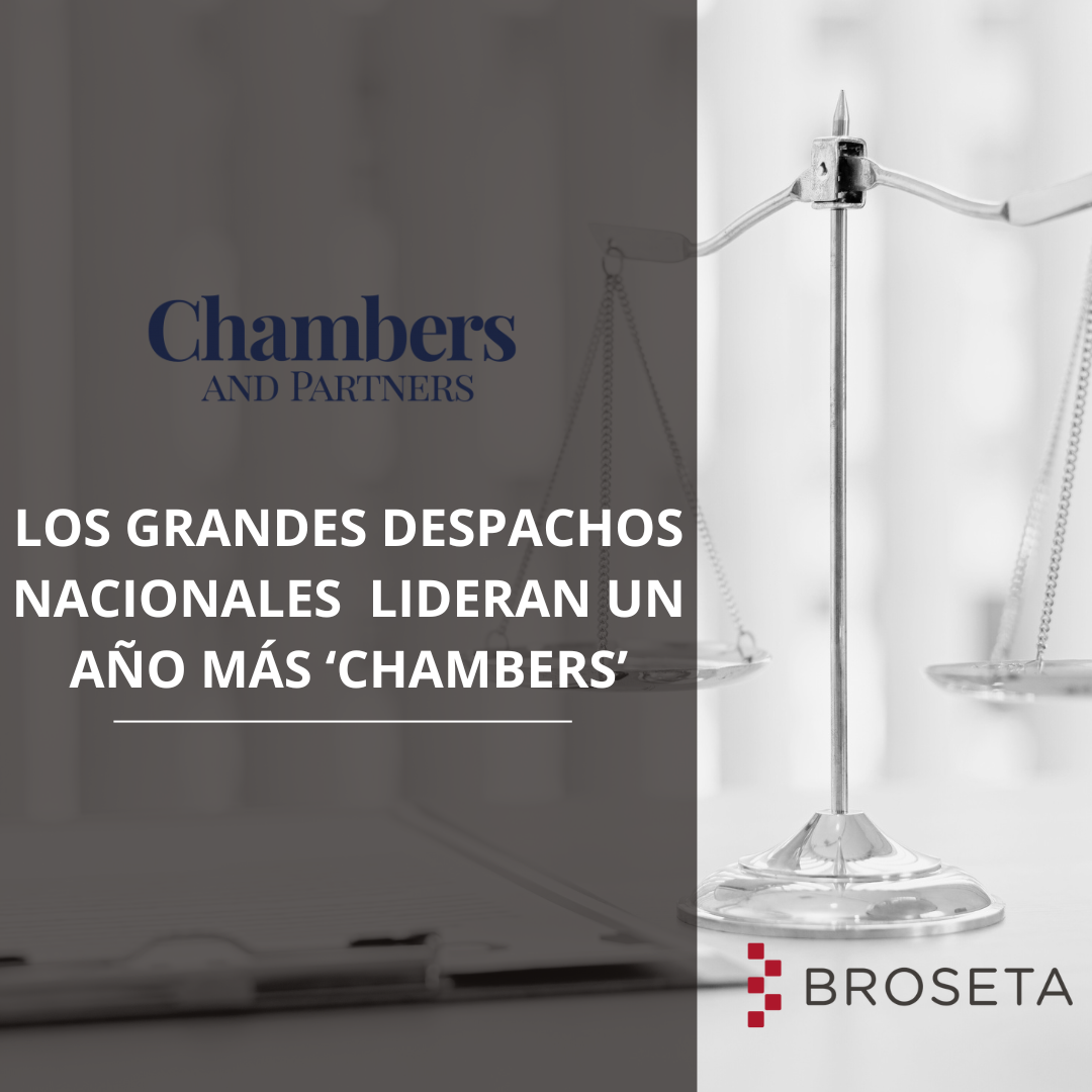 Los grandes despachos nacionales  lideran un año más ‘Chambers’