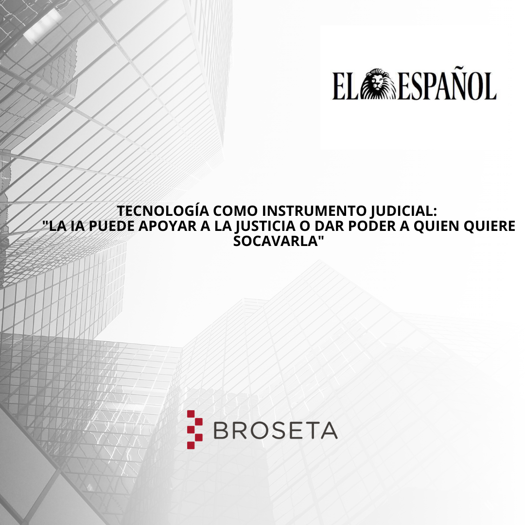 Tecnología como instrumento judicial: «La IA puede apoyar a la Justicia o dar poder a quien quiere socavarla». El Español