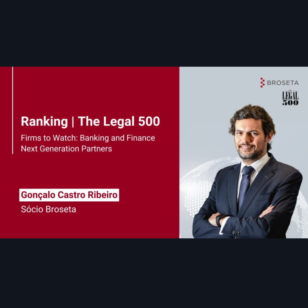 Gonçalo Castro foi reconhecido pelo The Legal 500 na categoria “Next Generation Partners”