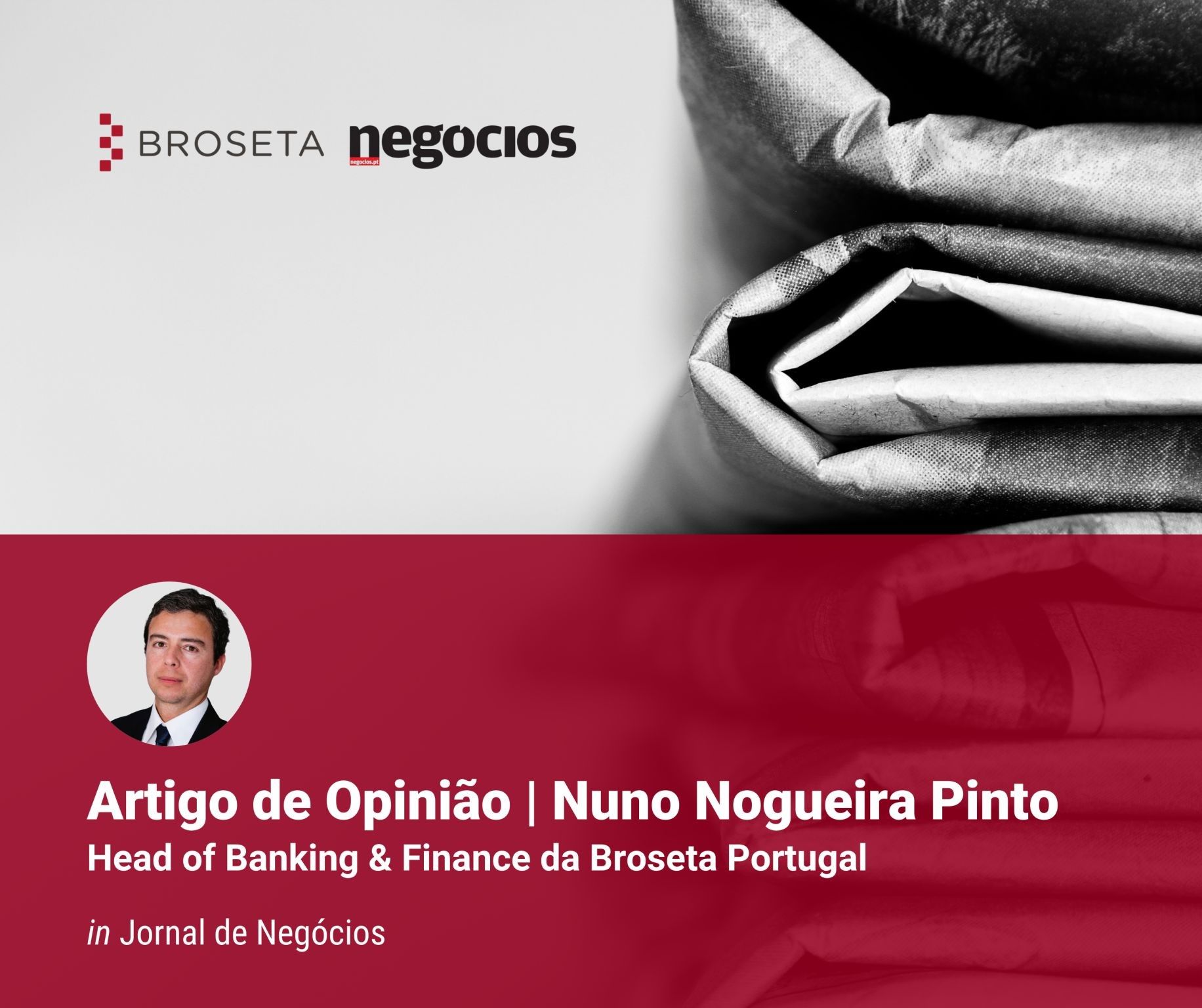 Nuno Nogueira Pinto assina artigo de opinião no Jornal de Negócios intitulado   “As aventuras de DORA nas garras da ameaça digital”