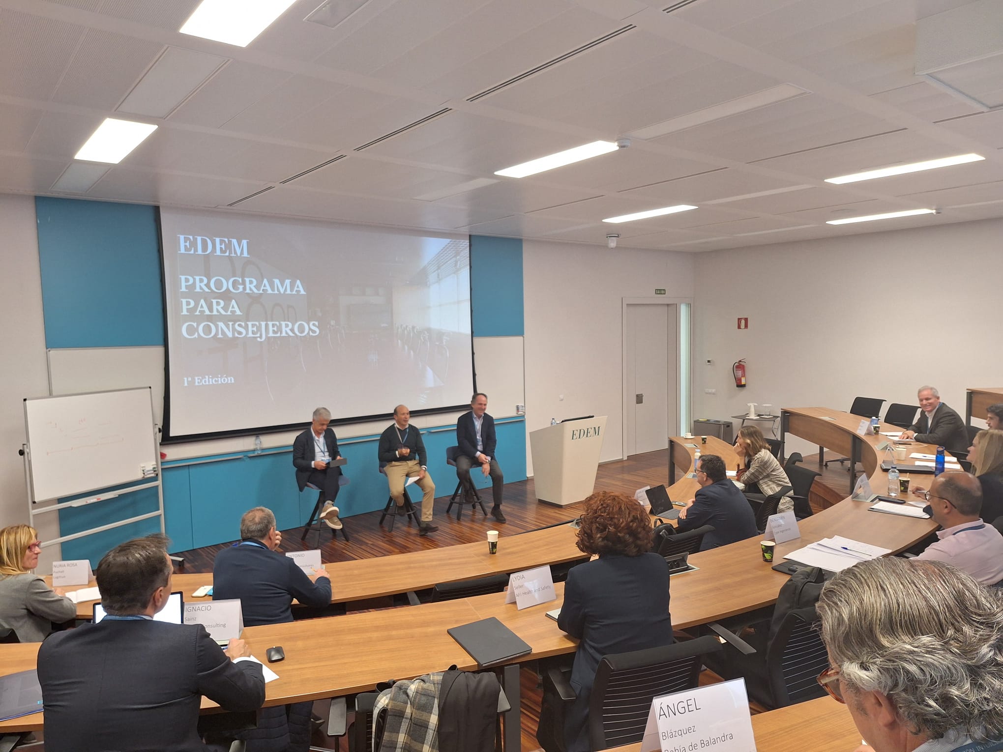 BROSETA participa en EDEM, en un debate sobre el Gobierno de la Empresa Familiar