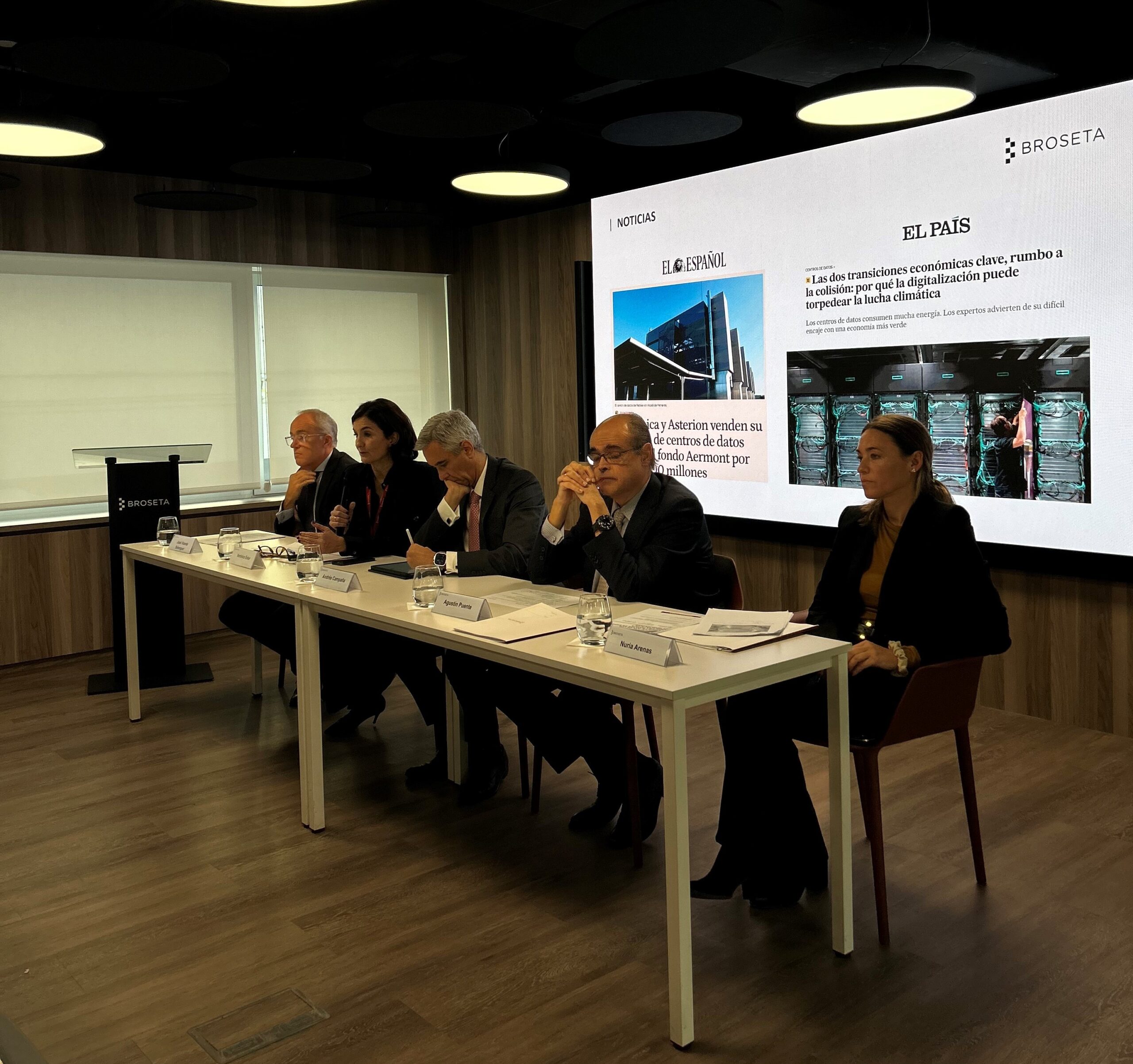 Jornada «LA REGULACIÓN DE LOS CENTROS DE DATOS EN ESPAÑA DESDE UNA ÓPTICA MULTIDISCIPLINAR»