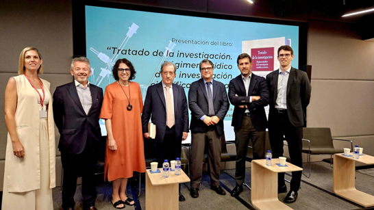 BROSETA, participa en la obra “Tratado de la investigación. Régimen Jurídico de la investigación científica y técnica”