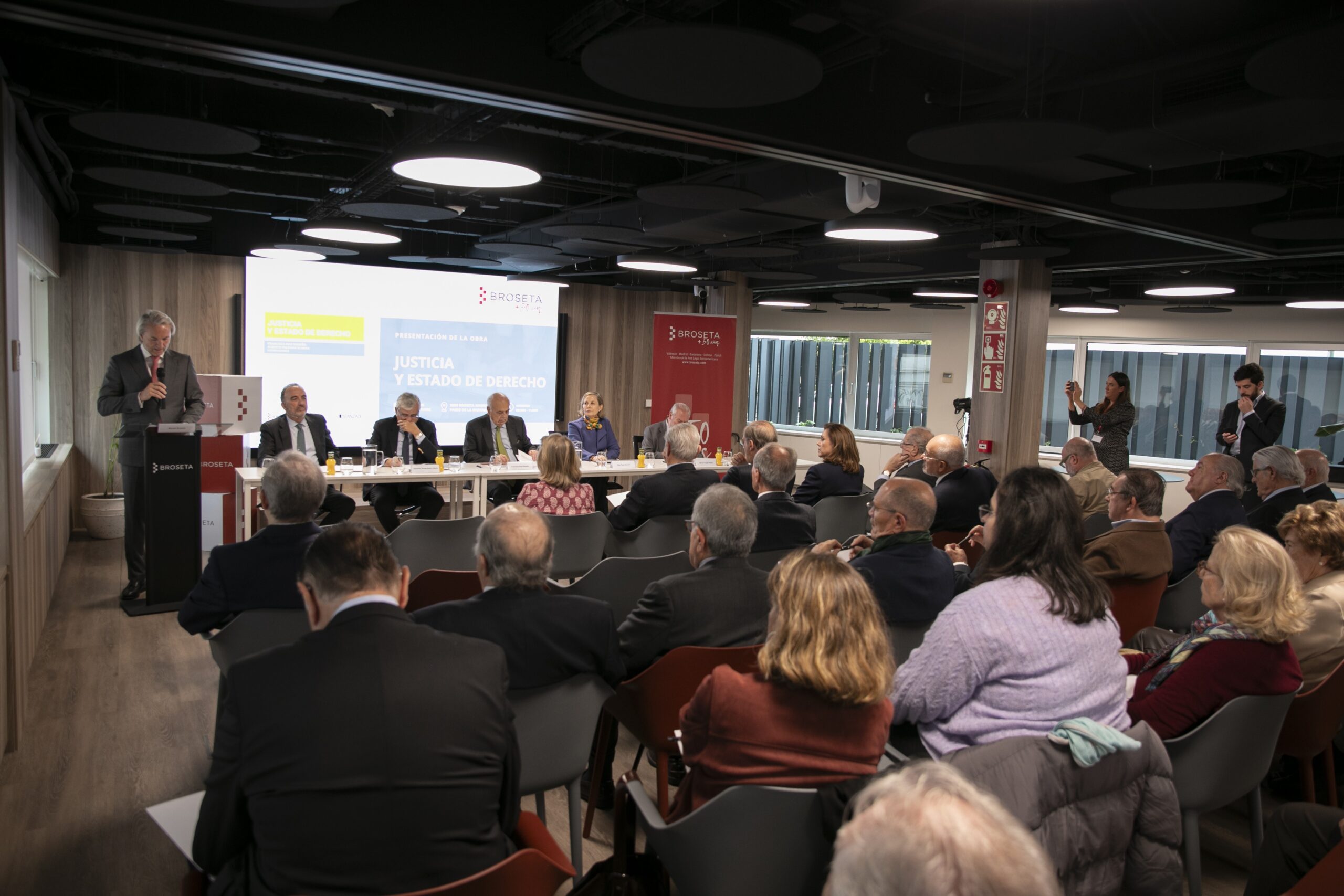 Presentación del libro “Justicia y Estado de Derecho” en la sede de Broseta Madrid