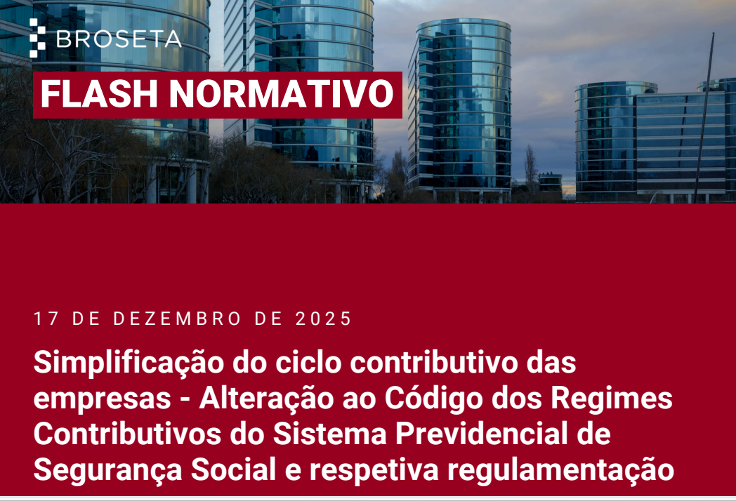 Flash Normativo/ Decreto-Lei n.º 127/2025, de 9 de Dezembro