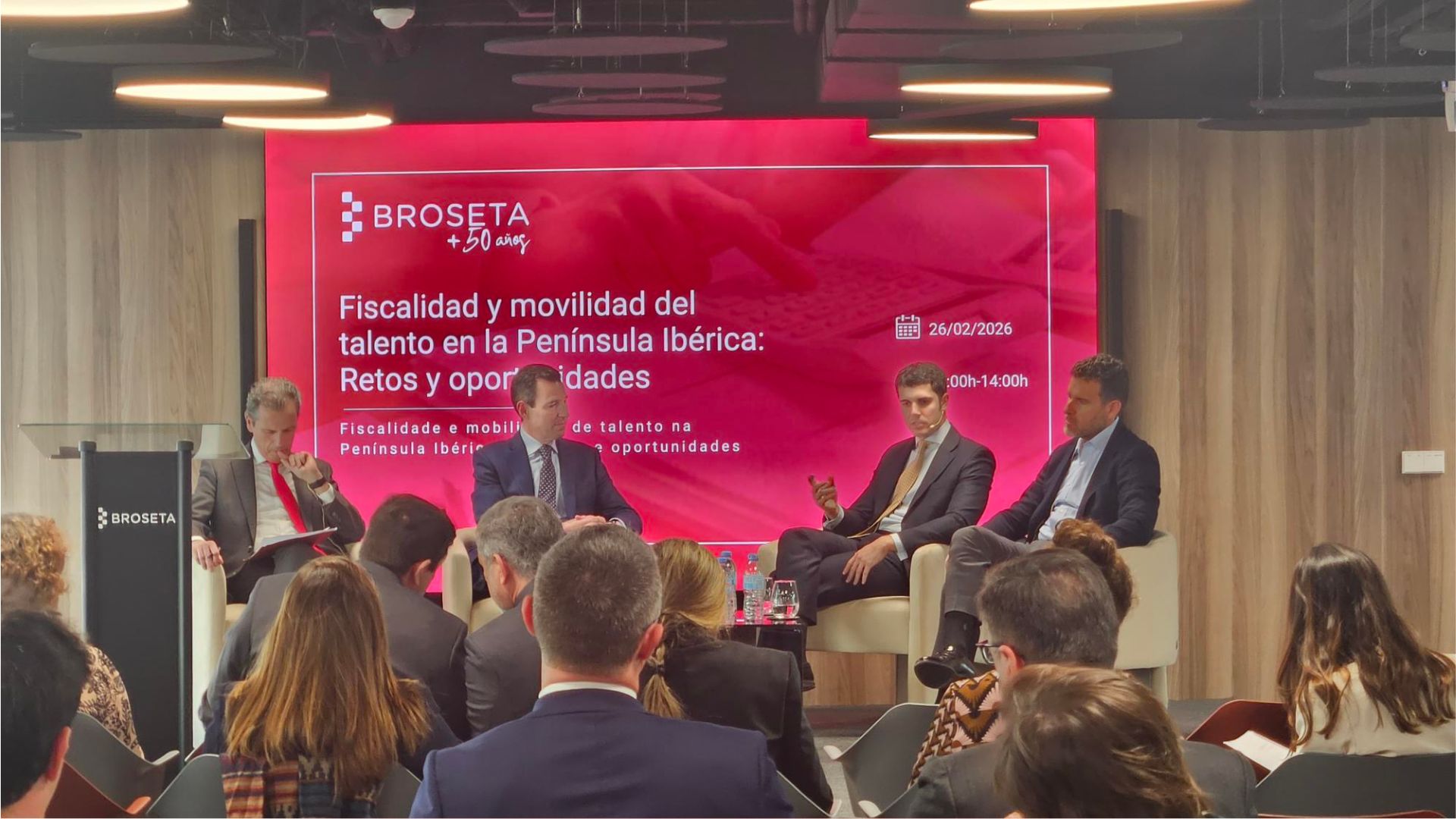 Jornada sobre Fiscalidad y movilidad del talento en la Península Ibérica: compartiendo visión desde Madrid y Lisboa 