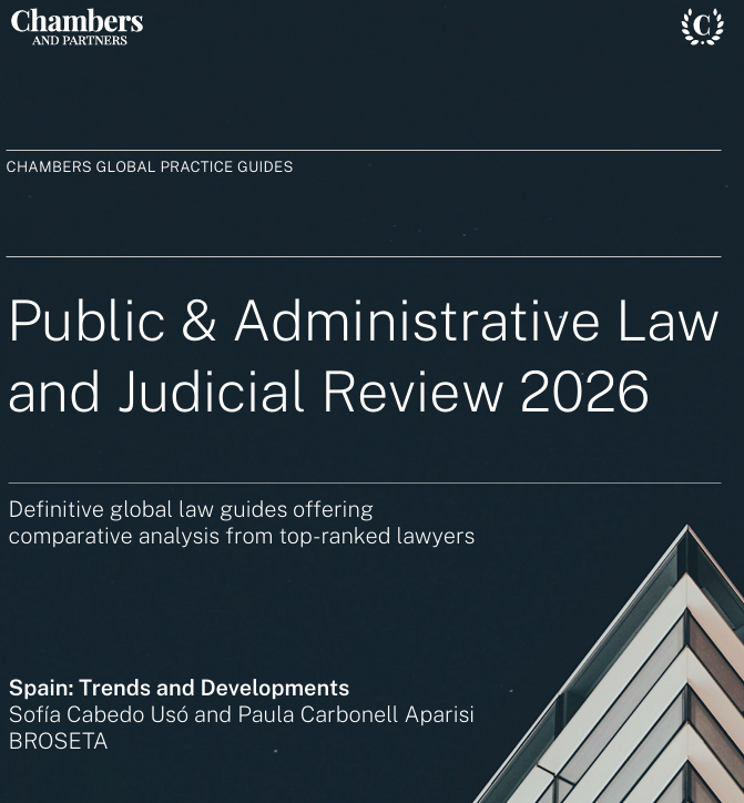 Particimamos en la Guía de Public & Administrative Law de Chambers & Partners